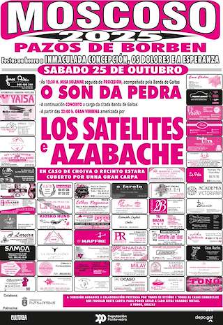 Fechas, información, programa, cartel, imágenes, mapa y ubicación de A Inmaculada Concepción de Moscoso (2025)  en  Pazos de Borbén