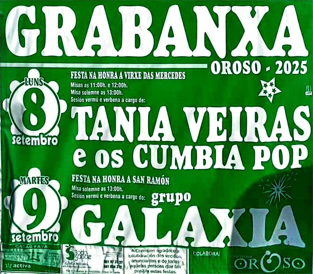 A Merced e San Ramón de Grabanxa en Oroso