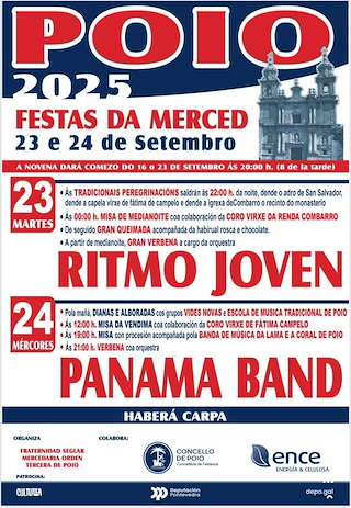 Fechas, información, programa, cartel, imágenes, mapa y ubicación de A Merced (2026)  en  Poio