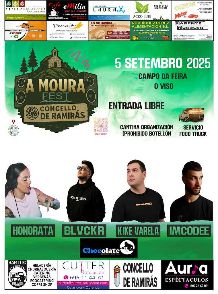 A Moura Fest (2025) en Ramirás
