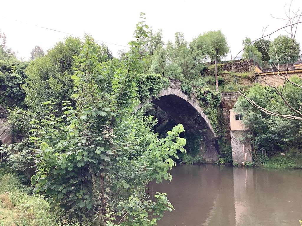 A Ponte da Barxa en A Pobra do Brollón