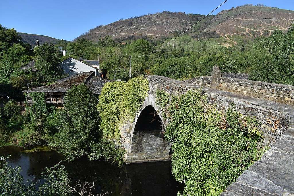 A Ponte da Barxa en A Pobra do Brollón