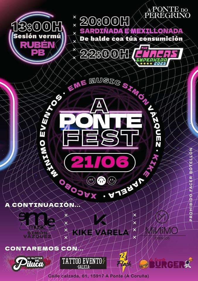 A Ponte Fest (2025) en Padrón