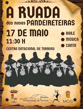 Fechas, información, programa, cartel, imágenes, mapa y ubicación de A Ruada das Nosas Pandeireteiras   en  Mos