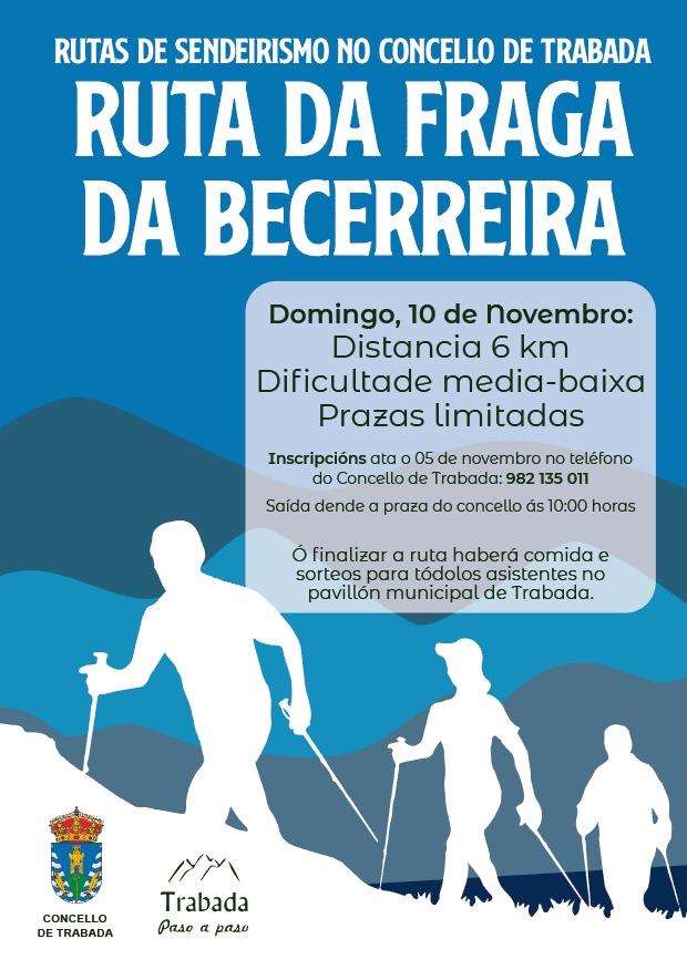 A Ruta da Fraga da Becerreira en Trabada