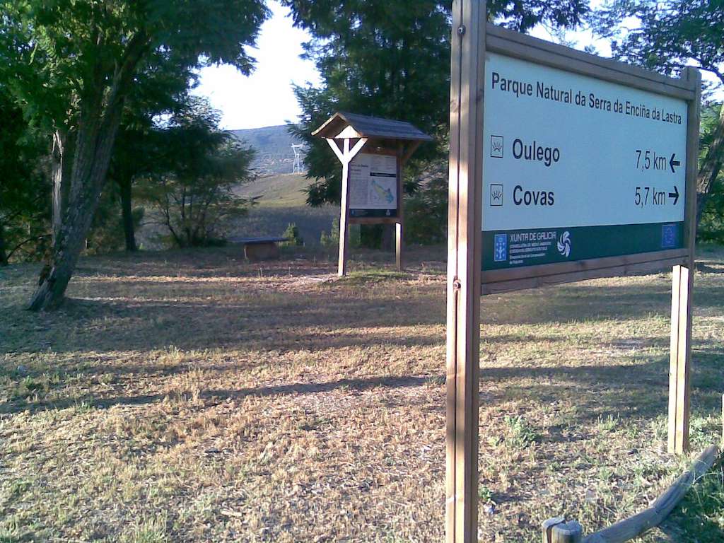 A Serra da Lastra en Rubiá