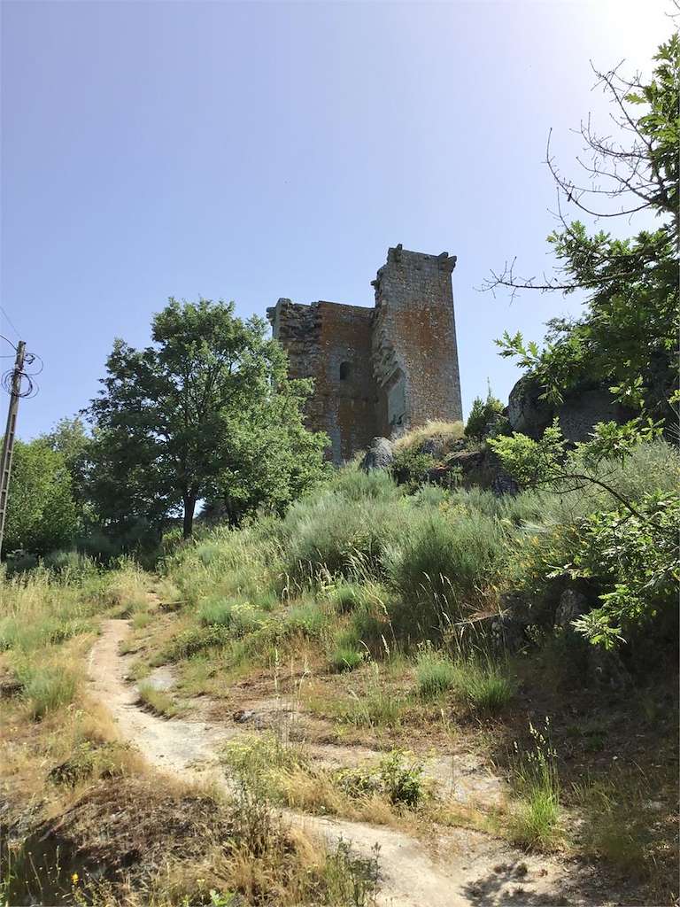 A Torre do Castro en Sandiás