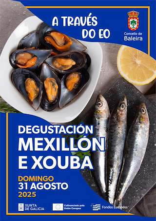 Fechas, información, programa, cartel, imágenes, mapa y ubicación de A Través do Eo - Degustación de Mexillón e Xouba  en  Baleira