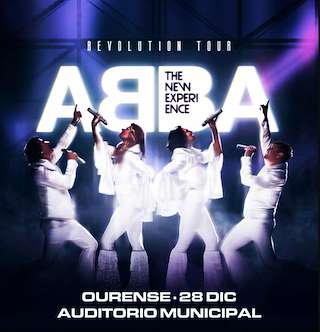 Fechas, información, programa, cartel, imágenes, mapa y ubicación de Abba The New Experience - Revolution Tour (2025)  en  Ourense