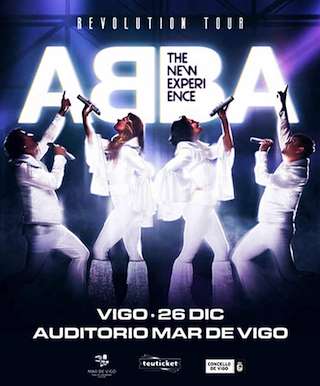 Fechas, información, programa, cartel, imágenes, mapa y ubicación de Abba The New Experience - Revolution Tour (2025) en Vigo