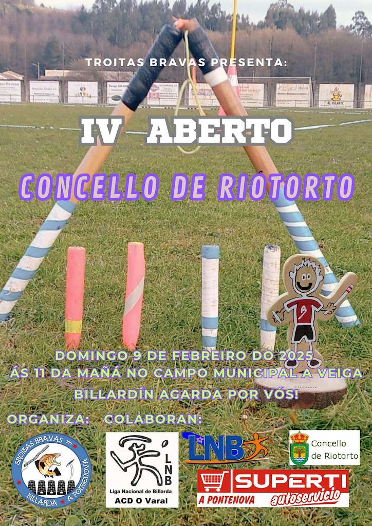 IV Aberto de Billarda en Riotorto