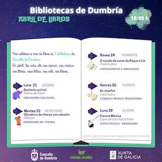 Abril de Libros en Dumbría