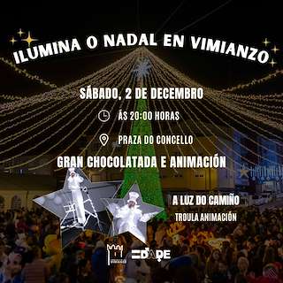 Encendido de las Luces de Navidad en Vimianzo