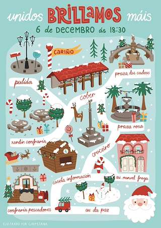 Acendido das Luces de Nadal