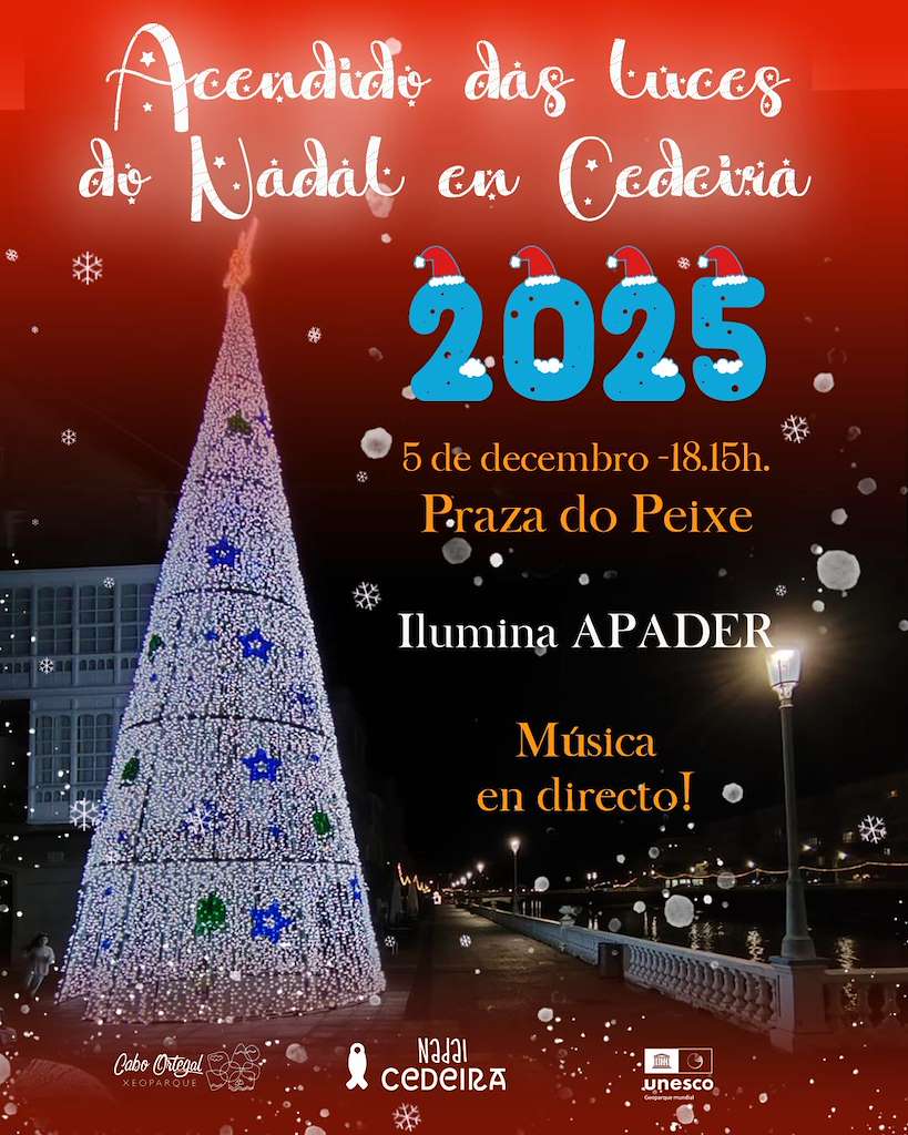 Encendido de las Luces de Navidad en Cedeira
