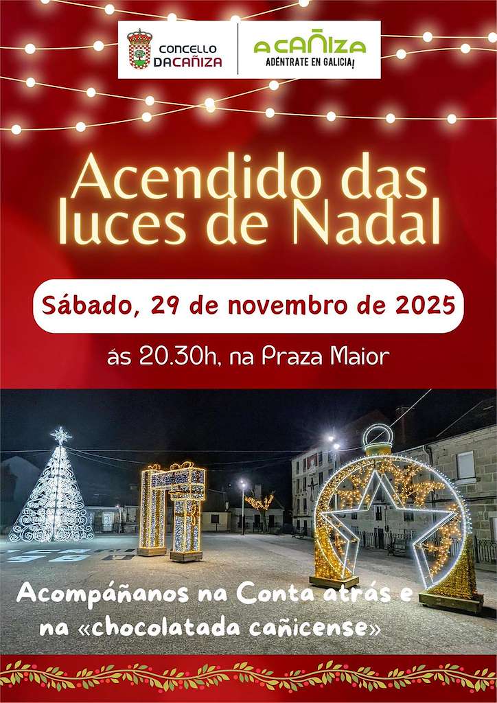 Encendido de las Luces de Navidad en A Caniza