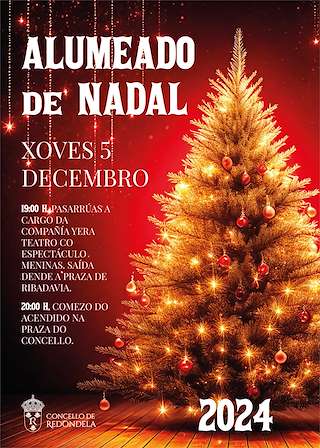 Fechas, información, programa, cartel, imágenes, mapa y ubicación de Acendido do Alumeado de Nadal  en  Redondela
