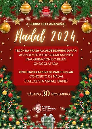 Fechas, información, programa, cartel, imágenes, mapa y ubicación de Acendido do Nadal  en  A Pobra do Caramiñal