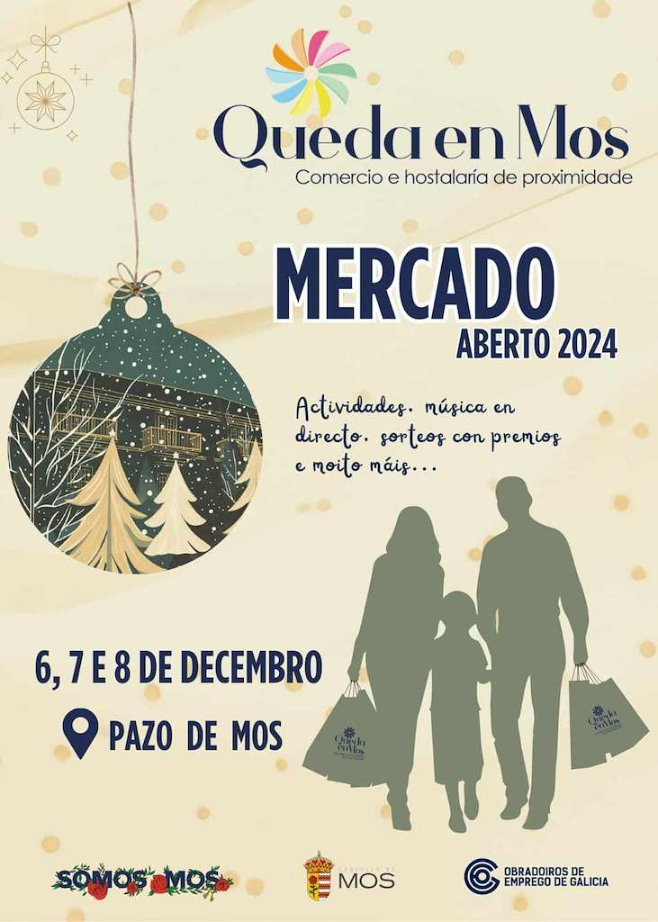Acendido e Mercado Aberto do Pazo en Mos