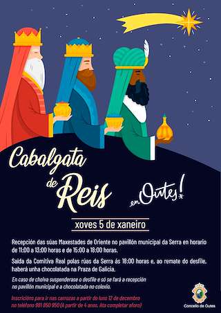Programa de Nadal - Cabalgata de Reis en Outes