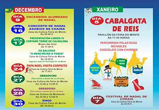 Programa de Navidad – Cabalgata de Reyes en Cospeito
