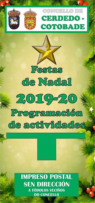 Programa de Navidad - Cabalgata de Reyes (2025-2026) en Cerdedo-Cotobade