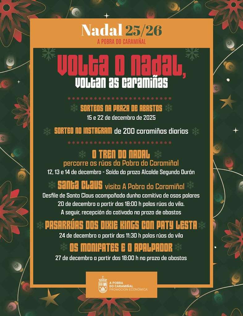 Programa de Navidad en A Pobra do Caramiñal