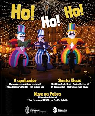 Fechas, información, programa, cartel, imágenes, mapa y ubicación de Actividades de Nadal  en  A Pobra do Caramiñal
