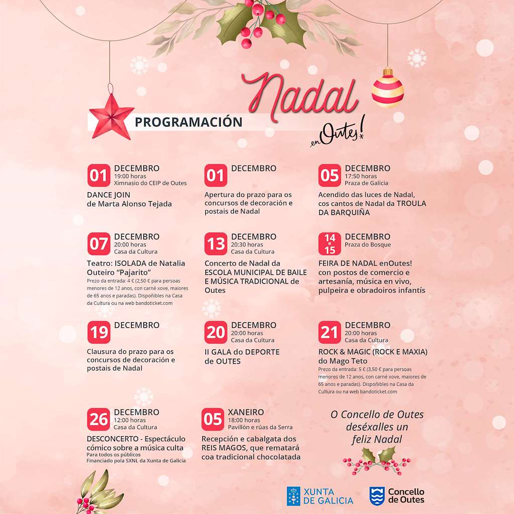 Actividades de Nadal - Cabalgata de Reis (2023) en Outes