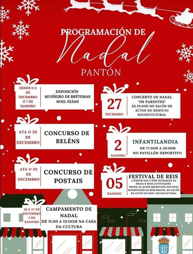 Actividades de Nadal - Festival de Reis en Pantón