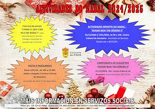 Fechas, información, programa, cartel, imágenes, mapa y ubicación de Actividades Infantís de Nadal  en  Piñor