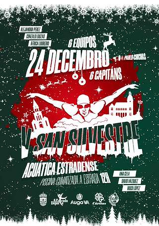 Fechas, información, programa, cartel, imágenes, mapa y ubicación de V Acuática San Silvestre  en  A Estrada