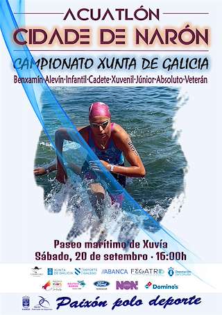 Fechas, información, programa, cartel, imágenes, mapa y ubicación de Acuatlón  en  Narón