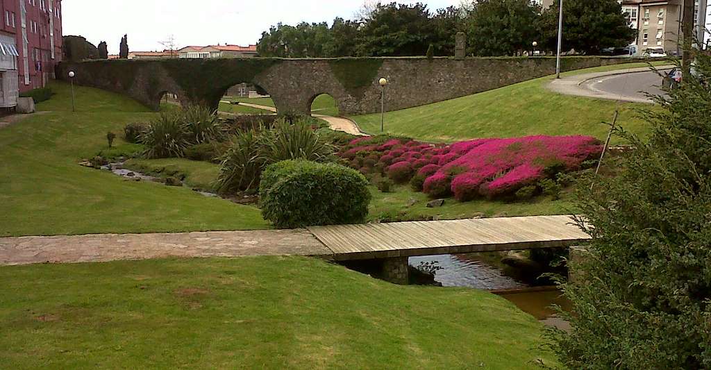 Acueducto Ponte Mantible en Santiago de Compostela