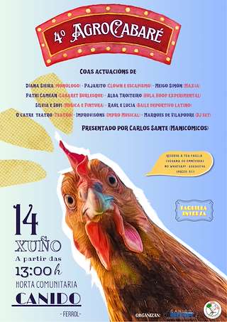 Fechas, información, programa, cartel, imágenes, mapa y ubicación de Agro Cabaré de Canido  en  Ferrol