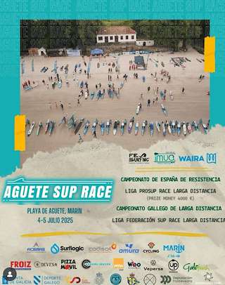 Fechas, información, programa, cartel, imágenes, mapa y ubicación de Aguete Sup Race - Rias Baixas   en  Marín