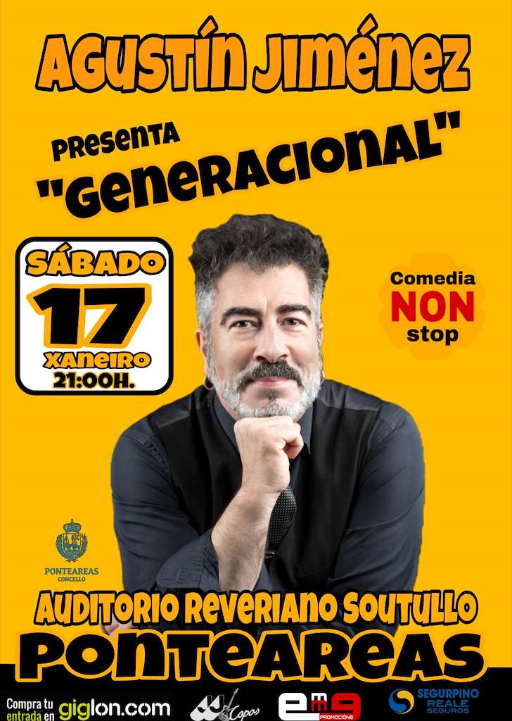 Agustín Jiménez - Generacional (2026) en Ponteareas