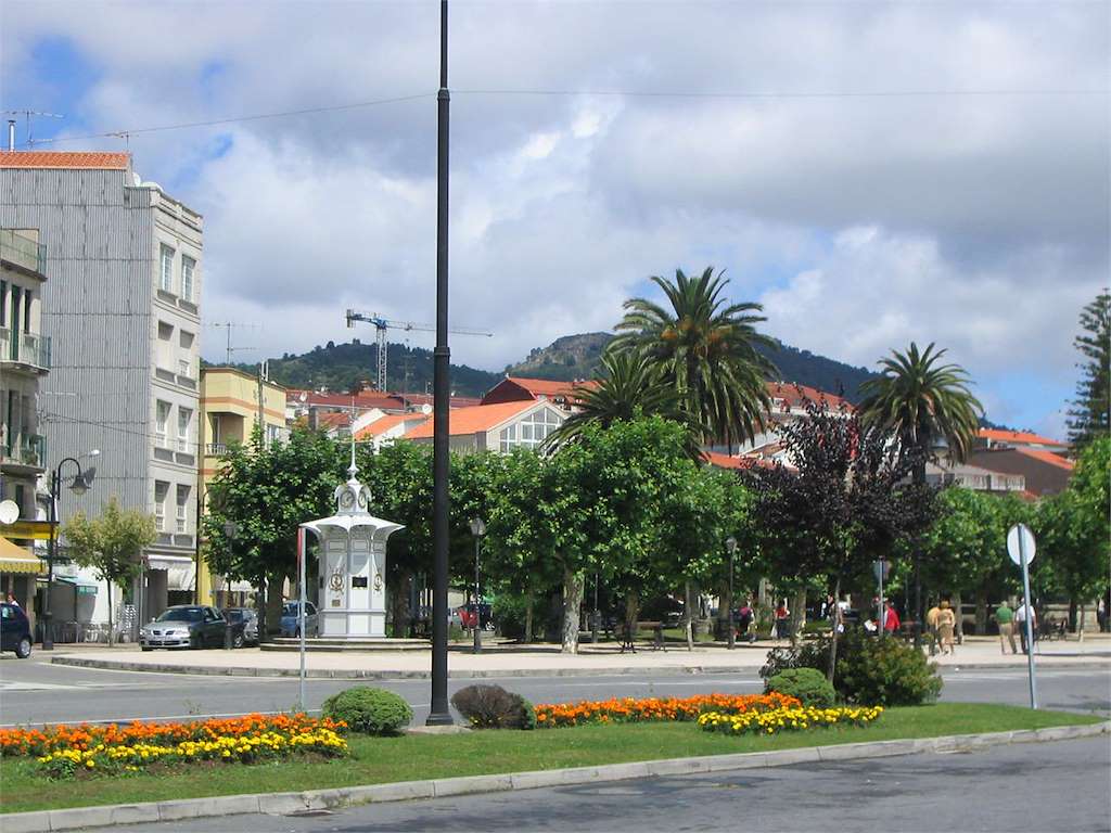 Alameda de Soage en Cangas de Morrazo