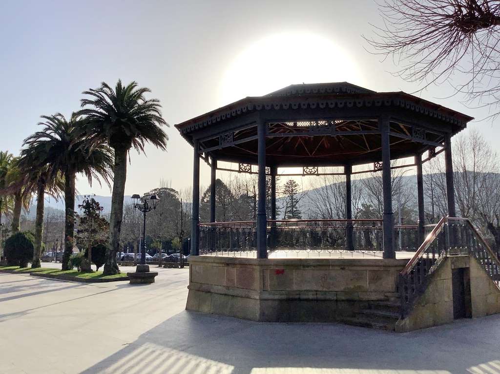 Alameda y Jardines Felipe de Castro en Noia