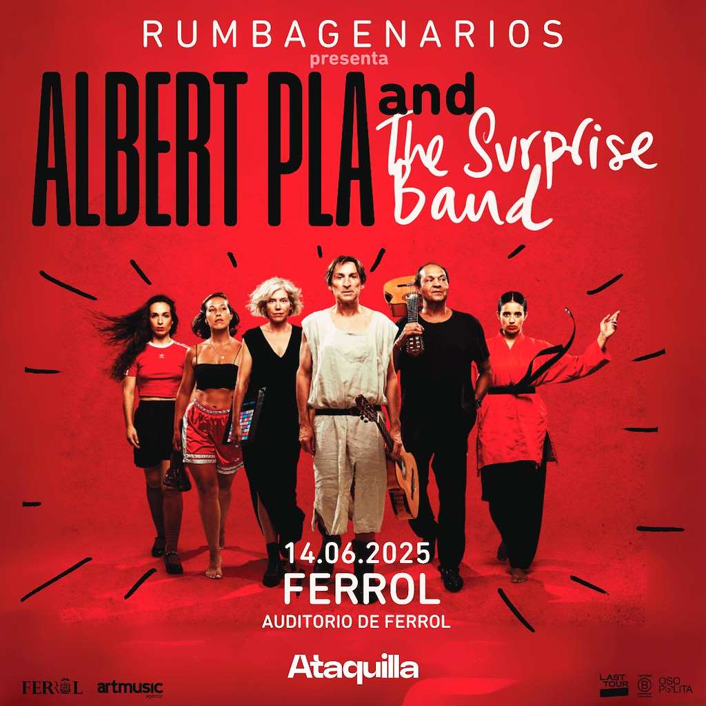 Albert Pla & The Surprise Band - Rumbagenarios (2025) en Ferrol