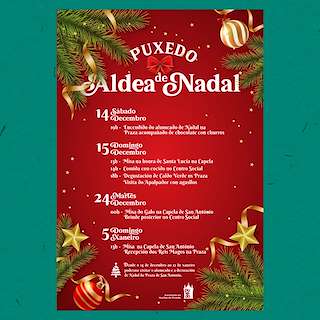 Fechas, información, programa, cartel, imágenes, mapa y ubicación de Aldea de Nadal de Puxedo  en  Lobios