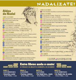 Fechas, información, programa, cartel, imágenes, mapa y ubicación de Aldea de Navidad (2025-2026) en Vilagarcía de Arousa