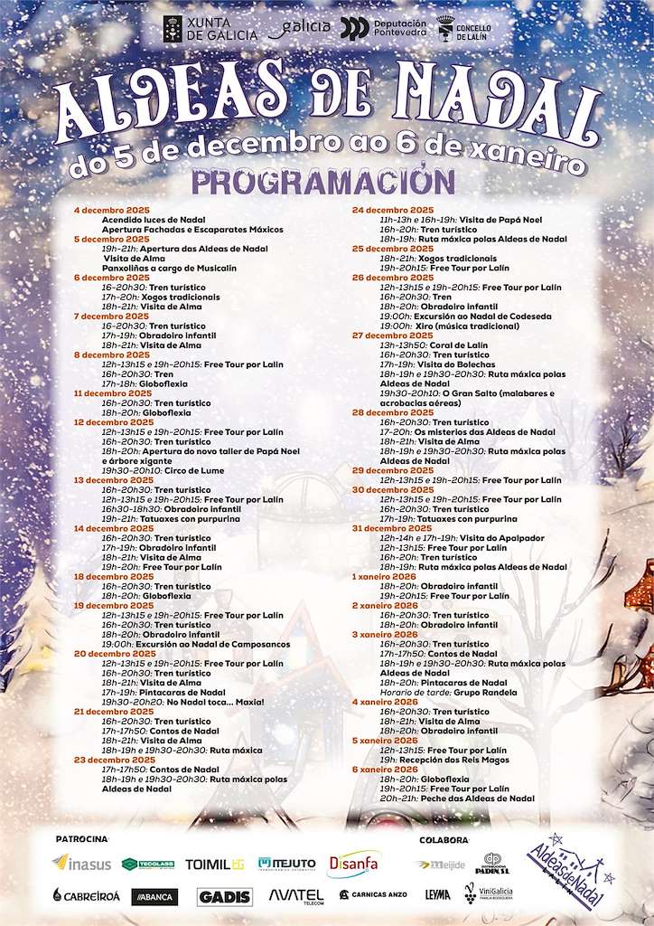 Aldeas de Navidad en Lalín
