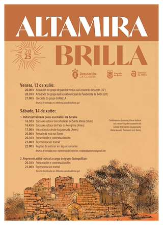 Fechas, información, programa, cartel, imágenes, mapa y ubicación de IV Altamira Brilla  en  Ames