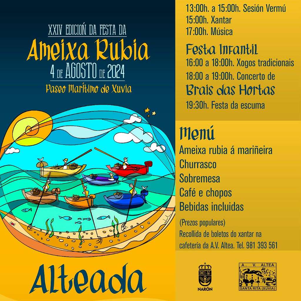 Alteada - XXIII Festa da Ameixa Rubia en Narón