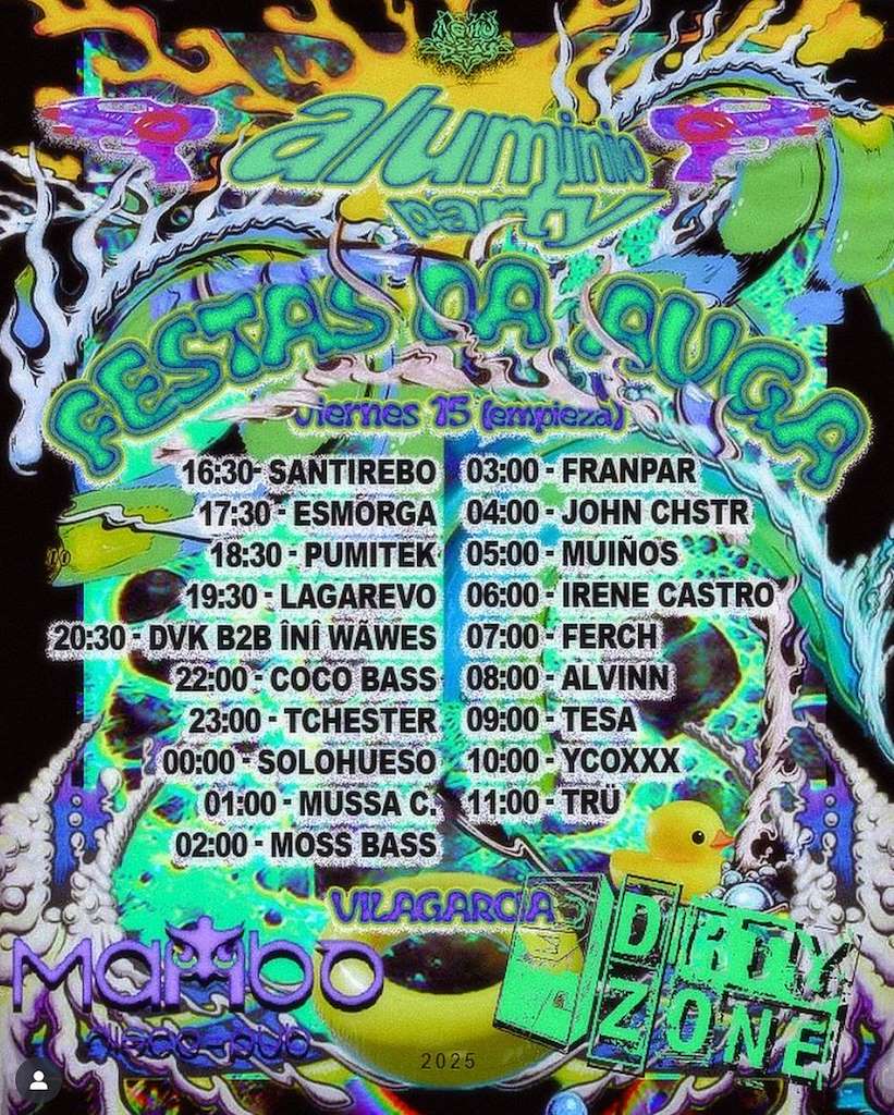 Aluminio Party en Vilagarcía de Arousa