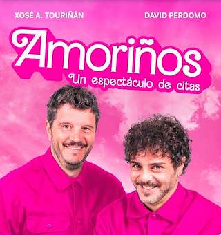 Fechas, información, programa, cartel, imágenes, mapa y ubicación de Amoriños -  David Perdomo y Xosé A. Touriñán (2026)  en  Ourense