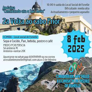 Andaina Camiñando ata San Xoán en Ferrol