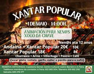 Andaina con Historia - Xantar Popular en Salceda de Caselas