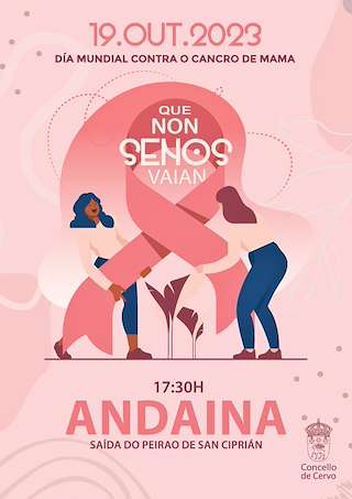 Andaina Contra o Cancro de Mama en Cervo